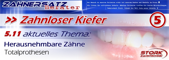 Zahnloser Kiefer