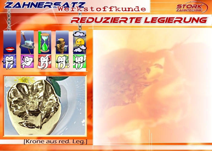 reduzierte Legierung